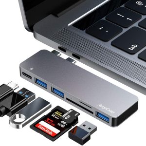 هاب USB-C مخصوص مک بوک برند RayCue