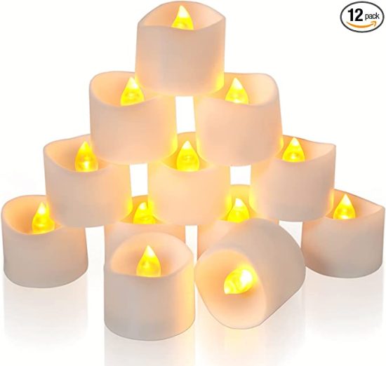 مجموعه شمع های تزئینی برقی