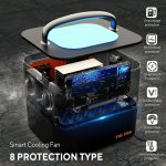 پاوراستیشن برد TIG FOX مدل T500 مسافرتی پرقدرت باتوان خروجی 540وات - Image 9