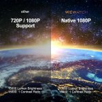 ویدیوپروژکتور وایفای دار مارکWEWATCH مدل V50 - تصویر 7