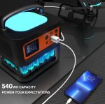 پاوراستیشن برد TIG FOX مدل T500 مسافرتی پرقدرت باتوان خروجی 540وات - Image 6