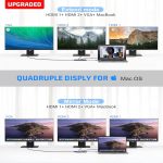 هاب 12پورت تایپ سی 100وات USB C Docking Station - تصویر 3