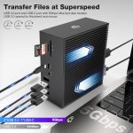 هاب ایستگاهی 16پورت تایپ سی مارک OBERSTER - تصویر 2
