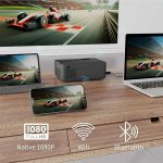 ویدیوپروژکتور وایفا وبلوتوث دار برند WEWATEH مدلV10 Pro - تصویر 6
