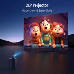 مینی پروژکتور جیبی اندروید وایفا بلوتوث دار مارک WiMiUS مدل Q2 Pro - تصویر 7