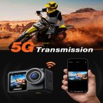دوربین اکشن ورزشی 4K ضداب وایفا دار مارک iZEEKER مدل iA400 - تصویر 4