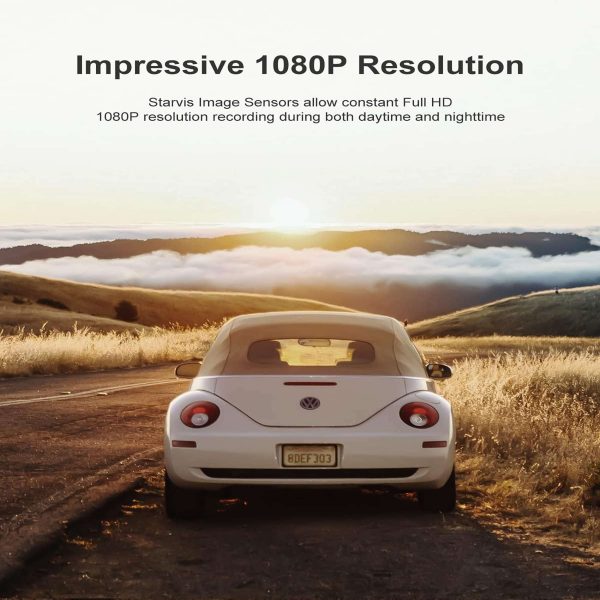 دوربین ثبت وقایع دید در شب 1080P خودرو مارک iZEEKER مدل GD100 - Image 4