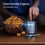 مینی پروژکتور جیبی اندروید وایفا بلوتوث دار مارک WiMiUS مدل Q2 Pro - تصویر 8