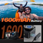 دوربین اکشن ورزشی 4K ضداب وایفا دار مارک iZEEKER مدل iA400 - تصویر 5