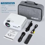 ویدئو پروژکتور وایفا و بلوتوث دار مارک WiMiUS مدل W2 - تصویر 5
