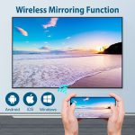 ویدئو پروژکتور وایفا و بلوتوث دار مارک WiMiUS مدل W2 - تصویر 4