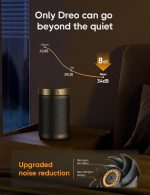 بخاری برقی رومیزی فن دار  1500 وات برند DREO - Image 3