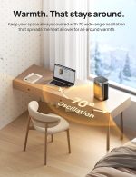 بخاری برقی 1500 واتی رومیزی با سنسور حرکت برند Dreo - تصویر 6