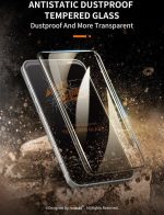 گلس موبایل فول شیشه ای انتی استاتیک مدل iPhone14 ProMax - Image 5
