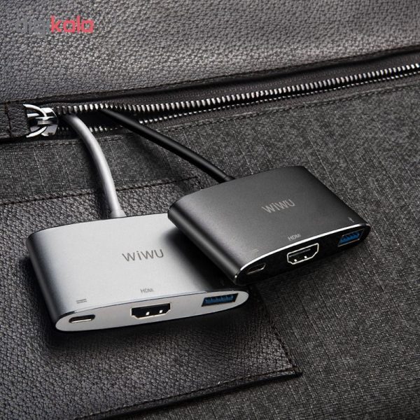 هاب 3 پورت USB-C ویوو مدل C2H
