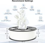 فیلامنت پرینتر سه‌بعدی برند Stronghero3D قطر 1.75 میلی‌متر وزن 1 کیلوگرم استاندارد - Image 5