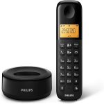 تلفن بی‌سیم فیلیپس مدل D1602B دو گوشی (Twin) با قابلیت ارتباط داخلی - Image 3