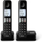 تلفن بی سیم فیلیپس مدل D2552B (دو گوشی) با منشی تلفنی فروشگاه تل تاچ - تصویر 2