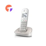 تلفن بی‌سیم فیلیپس مدل XL4901S با دکمه‌های بزرگ و نمایشگر خوانا