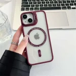 قاب گوشی HONOR X8B پشت شفاف مگ سیو با قابلیت لنز استندی - Image 5