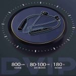 هدفون بلوتوثی گردنی برند DVIP مدل D700 با شارژدهی فوق‌العاده و نمایشگر LED - Image 3