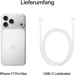 گوشی موبایل اپل مدل iPhone 17 Pro Max CH دو سیم کارت ظرفیت 256 گیگابایت و رم 12 گیگابایت - اکتیو (بدون رجستر)