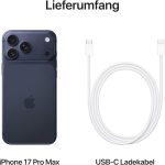 گوشی موبایل اپل مدل iPhone 17 Pro Max CH دو سیم کارت ظرفیت 256 گیگابایت و رم 12 گیگابایت - اکتیو (بدون رجستر)