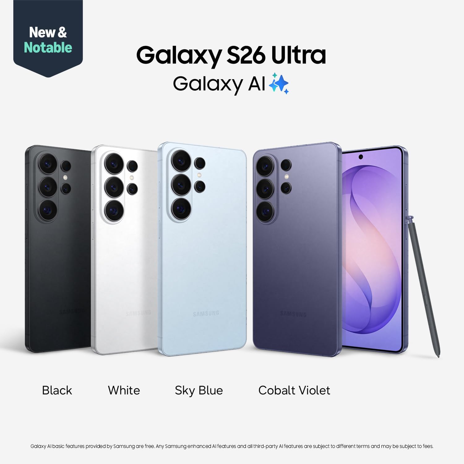 گوشی موبایل سامسونگ مدل Galaxy S26 Ultra دو سیمکارت ظرفیت 256 گیگابایت و رم 12 گیگابایت - ویتنام (بدون رجستر) - Image 2