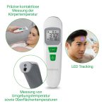 تب‌سنج و دماسنج دیجیتال پیشانی مدیسانا مدل TM 760 با قابلیت سنجش دمای مایعات - Image 4
