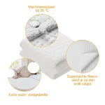 زیرانداز حرارتی مدیسانا HU 672 Maxi Fleece با ابعاد 80 × 150 سانتی‌متر - تصویر 4