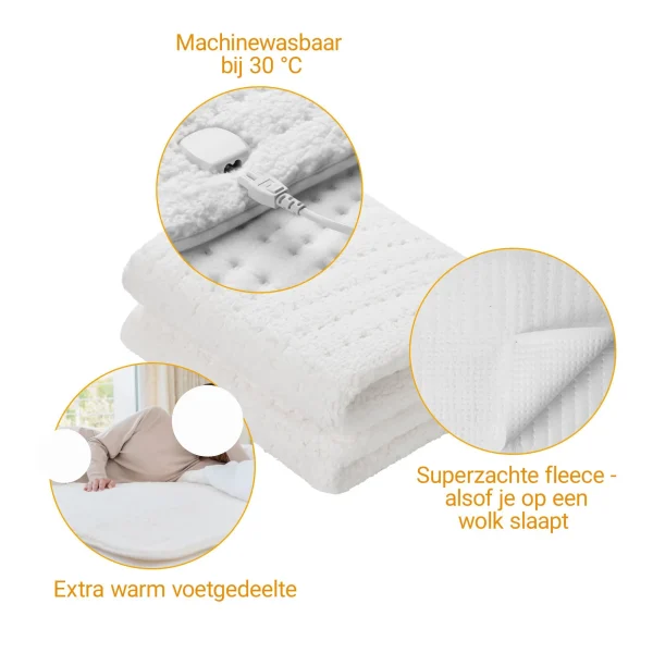 زیرانداز حرارتی مدیسانا HU 672 Maxi Fleece با ابعاد 80 × 150 سانتی‌متر - تصویر 4