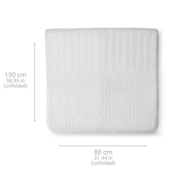 زیرانداز حرارتی مدیسانا HU 672 Maxi Fleece با ابعاد 80 × 150 سانتی‌متر - تصویر 5