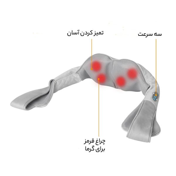 ماساژور گردن برقی مدیسانا مدل NMG850 - تسکین دهنده درد و ایجاد آرامش برای شما - تصویر 6