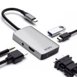 هاب 5 پورت ویوو مدل A513 HVP - اتصال سریع و آسان دستگاه‌ها با 5 پورت کارآمد - تصویر 2