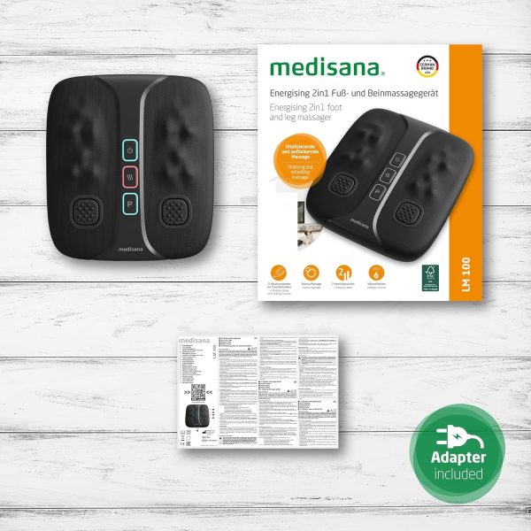 ماساژور برقی پا مدیسانا مدل LM100 تجربه آرامش و راحتی برای پاهای شما - تصویر 3
