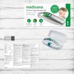 تب‌سنج و دماسنج دیجیتال کودک مدیسانا مدل FTN - اندازه‌گیری دقیق دما با طراحی مناسب برای کودکان - تصویر 3