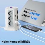 چندراهی برق XT-G3211 منبع تغذیه امن و کارآمد برای استفاده‌های روزمره شما - تصویر 6