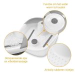 ماساژور پا مدیسانا مدل FS 881 با قابلیت گرمایش آب و ماساژ رفلکسولوژی - تصویر 2