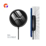 شارژر بی‌سیم مغناطیسی سنو مدل Seneo WaveCharger PA228A با توان 15 وات