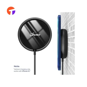 شارژر بی‌سیم مغناطیسی سنو مدل Seneo WaveCharger PA228A با توان 15 وات